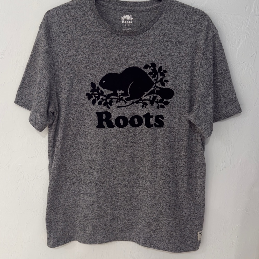 Roots‎ Heather Gray Knit Top